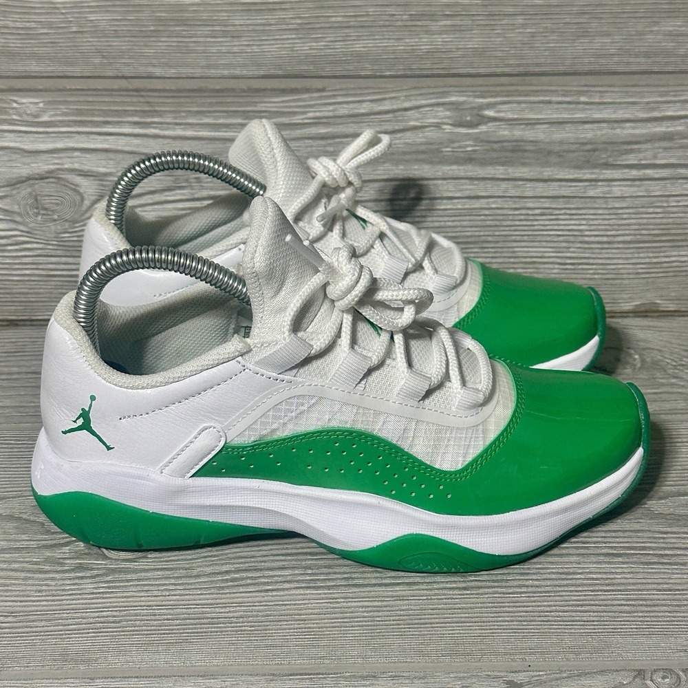 Jordan Jumpman Two Trey White Lucky Green Sneakers‎ DV2629-131 Womens 6.5